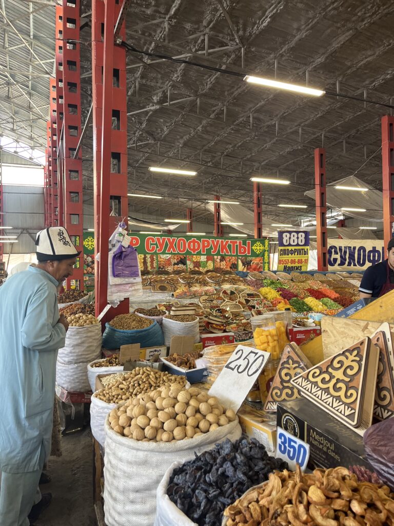 Mercato in Asia Centrale