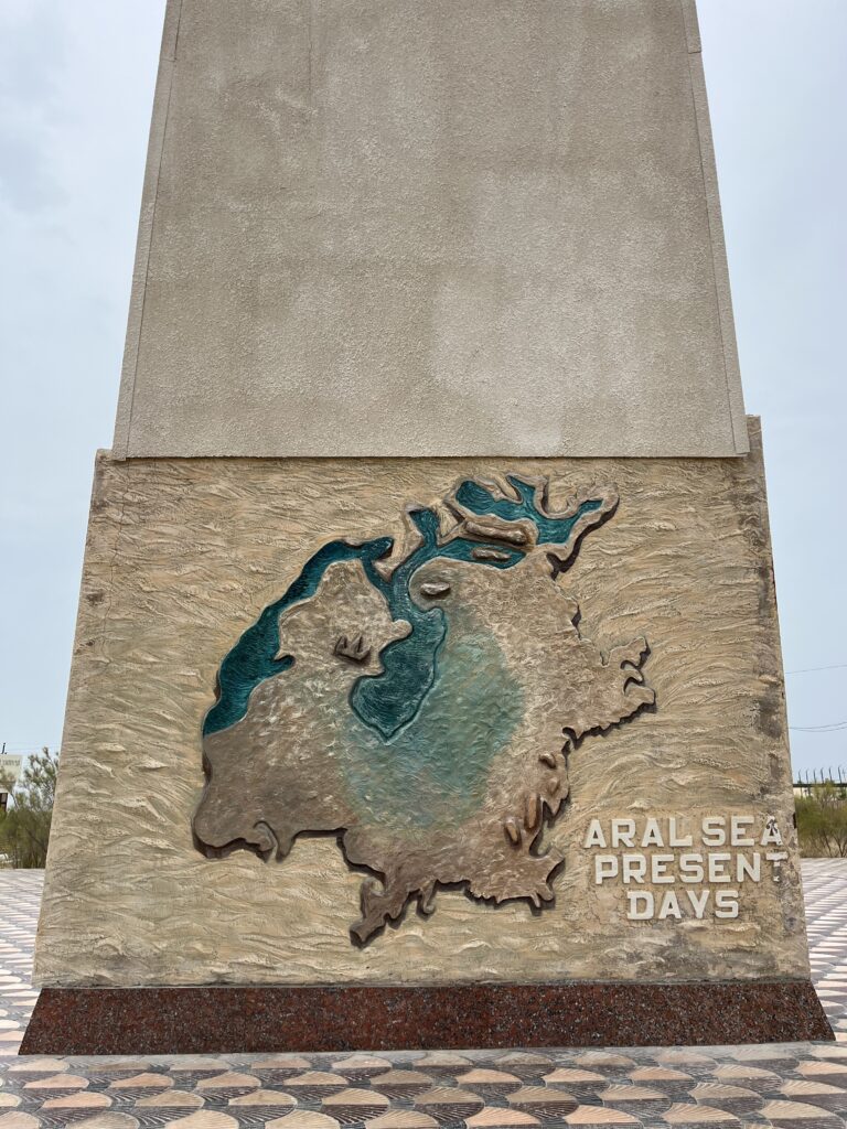 Il lago d'Aral ieri e oggi