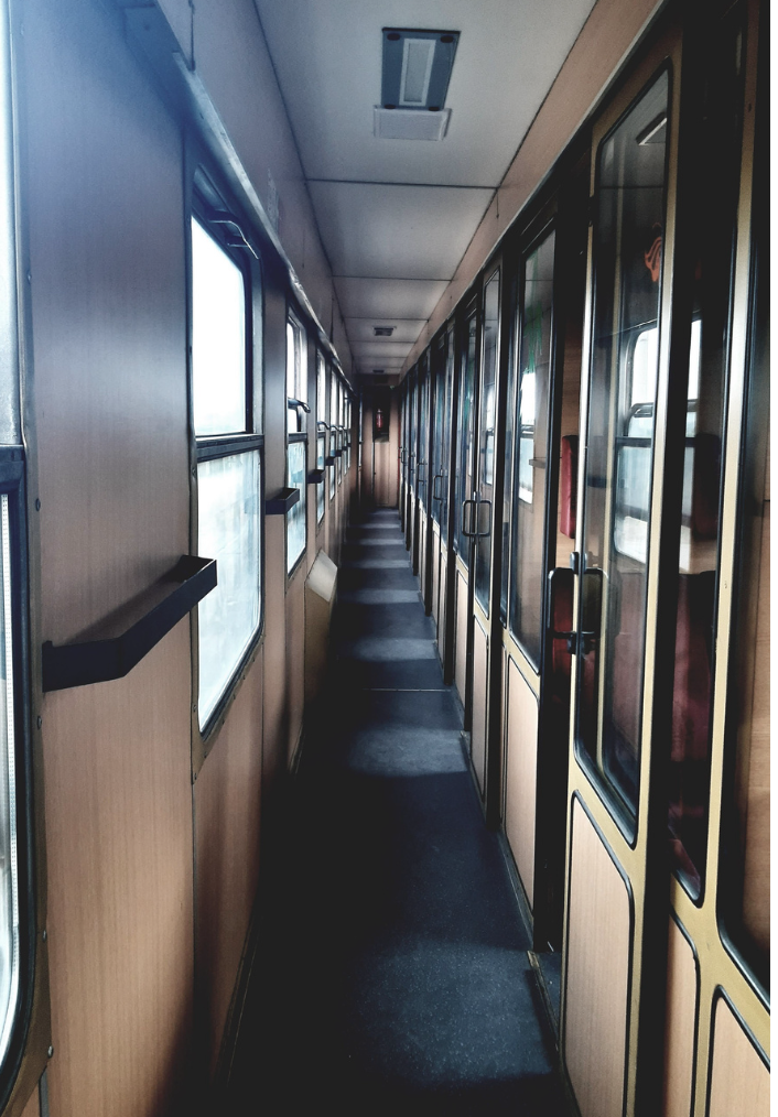 Interno treno bulgaro