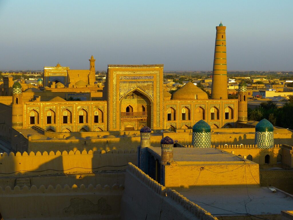 Vista su Khiva