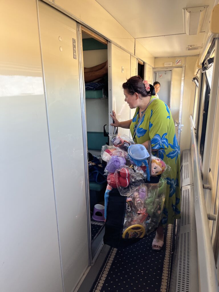 Venditrice ambulante